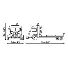 COBI: Citroen Type H laweta i 2CV Type AZ — zestaw konstrukcyjny samochodów (24627) zdjęcie 4