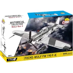 COBI: Focke-Wulf FW 190 F-8 z II wojny światowej — zabawka konstrukcyjna (5871) zdjęcie 1