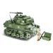 COBI: H.M.C M8 Scott z II wojny światowej — zestaw konstrukcyjny czołgu (2279) zdjęcie 3