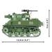 COBI: H.M.C M8 Scott z II wojny światowej — zestaw konstrukcyjny czołgu (2279)