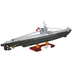 COBI: II wojna światowa — U-Boot U-52 (Typ VIIB) — zestaw do budowy okrętu (4852) zdjęcie 3
