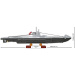 COBI: II wojna światowa — U-Boot U-52 (Typ VIIB) — zestaw do budowy okrętu (4852)
