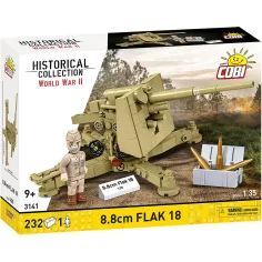 COBI: II wojna światowa 8,8 cm Flak 18 zestaw konstrukcyjny (3141) zdjęcie 1