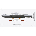 COBI: II wojna światowa U-Boot VIIB U-47 zestaw konstrukcyjny (4858)