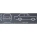 COBI: Opel Rekord C 1900 L zestaw klocków konstrukcyjnych (24598)
