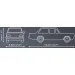 COBI: Opel Rekord C Czarna Wdowa zestaw klocków (24597)