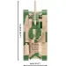 COBI: Panzer I, Renault R35 i Valentine IX – zestaw konstrukcyjny 3 w 1 (2740)
