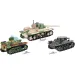 COBI: Panzer I, Renault R35 i Valentine IX – zestaw konstrukcyjny 3 w 1 (2740)