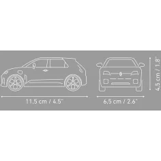 COBI: Renault 5 E-Tech, biały samochód, zabawka konstrukcyjna (24675) zdjęcie 4