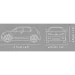 COBI: Renault 5 E-Tech żółty samochód konstrukcyjny (24673) zdjęcie 4