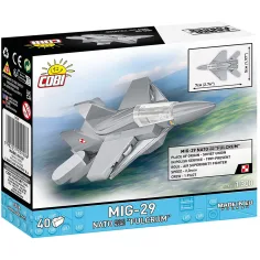 COBI: Siły Zbrojne MiG-29 NATO "Fulcrum" zestaw konstrukcyjny (5928) zdjęcie 4