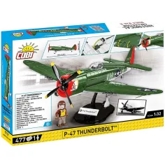 COBI: WW II P-47 Thunderbolt zestaw konstrukcyjny (5737) zdjęcie 6