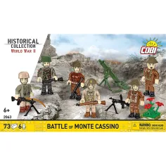 COBI: zestaw figurek bitwy o Monte Cassino z II wojny światowej (2063) zdjęcie 1