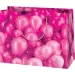 Cardex: Różowa torba prezentowa ze średnimi balonami 17x10x23 cm