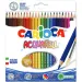 Carioca: Zestaw kolorowych ołówków akwarelowych 24 sztuki