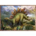 Ciekawe dinozaury 4 w 1 puzzle - Trefl