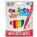 Cienki zestaw markerów 12 sztuk - Carioca