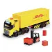 Ciężarówka DHL ze światłem i dźwiękiem - Dickie Toys