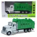 Ciężarówka Heavy Duty: Model metalowej śmieciarki z otwieranymi drzwiami i koszem 1/36