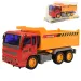 Ciężarówka budowlana: Wywrotka z mechanizmem zamachowym, długość 19 cm