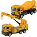 City Truck: Betoniarka lub dźwig z mechanizmem cofania 14 cm