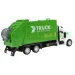 City Truck: Ciężarówka do selektywnej zbiórki odpadów z napędem na koło zamachowe, 22 cm