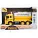 City Truck: Żółta cysterna z efektami świetlnymi i dźwiękowymi 1/18