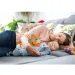 Clementoni Baby: Ron-Ron mruczący pluszowy kotek pomagający zasnąć