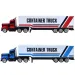 Container Truck ciężarówka 20 cm w dwóch wariantach
