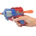 Cool Soft Bullet Gun: Mały pistolet na miękkie naboje, z nabojami, w kolorze niebiesko-czerwonym, 14 cm