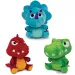 Crackin Eggs Jurassic Friends pluszowy dinozaur w trzech różnych wariantach