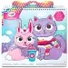 Crayola Creations: Zestaw do rysowania z naklejkami o tematyce zwierzęcej