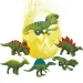 Craze: Kula do kąpieli z kolekcjonerską niespodzianką – figurką dinozaura - EPEE