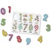 Cyfry puzzle drewniane z uchwytami - Melissa &amp; Doug