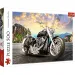 Czarny motocykl Chopper puzzle premium 500 elementów - Trefl