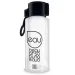 Czarny przezroczysty bidon 650ml