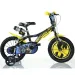 Czarny rower dziecięcy Batman w rozmiarze 14 cali - rower Dino Bikes