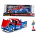 DC Comics Bombshells - Supergirl: 1956 Ford F-100 Pickup metalowy model samochodu 1/24 - Simba Toys