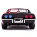 DC Comics: Figurka Harley Quinn i metalowy model samochodu 1969 Chevy Corvette Stingray w skali 1/24 – Simba Toys