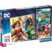 DC Liga Sprawiedliwości 3x48-elementowe puzzle Supercolor - Clementoni