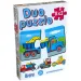 DUO Puzzle z maszynami budowlanymi - D-Toys