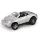 Darda: Porsche Boxster samochód torowy z napędem na tylne koła, silnik cofany, skala 1/60