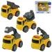 Die-Cast City Style: Mała zabawka maszyna budowlana w różnych wariantach 1 sztuka