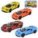 Die-Cast: Samochód sportowy ze światłem i dźwiękiem w różnych wariantach 13 cm