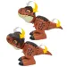 Dino World: Słodki T-Rex, mały dinozaur z efektami dźwiękowymi 25 cm