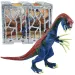 Dino World: Szczegółowo wykonana 20-centymetrowa figurka dinozaura Therizinosaurus w klatce