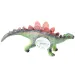 Dino World: Winylowa figurka dinozaura Stegosaurus wydająca dźwięki z bawełnianym wypełnieniem 35 cm