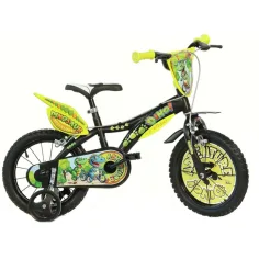Dinosaur Adventure dziecięcy rower z dinozaurami w rozmiarze 14 cali - Dino Bikes
