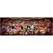 Disney – Mickey i przyjaciele w orkiestrze, panoramiczne puzzle 1000 elementów z plakatem – Clementoni