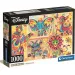 Disney+ - Klasyczne postacie 1000-elementowe puzzle z plakatem - Clementoni